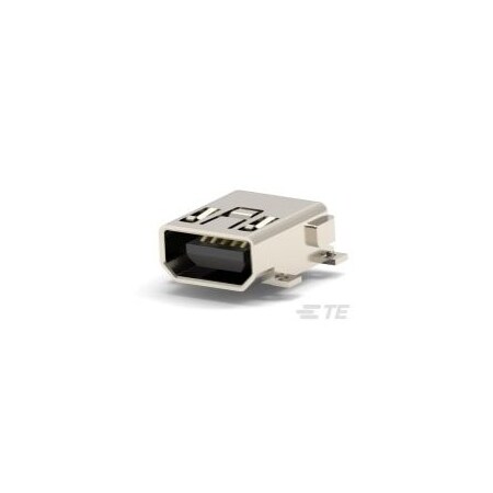 Te Connectivity Mini USB AB R/A Rcpt SMT TRAY   0.6mm 1-1734328-1